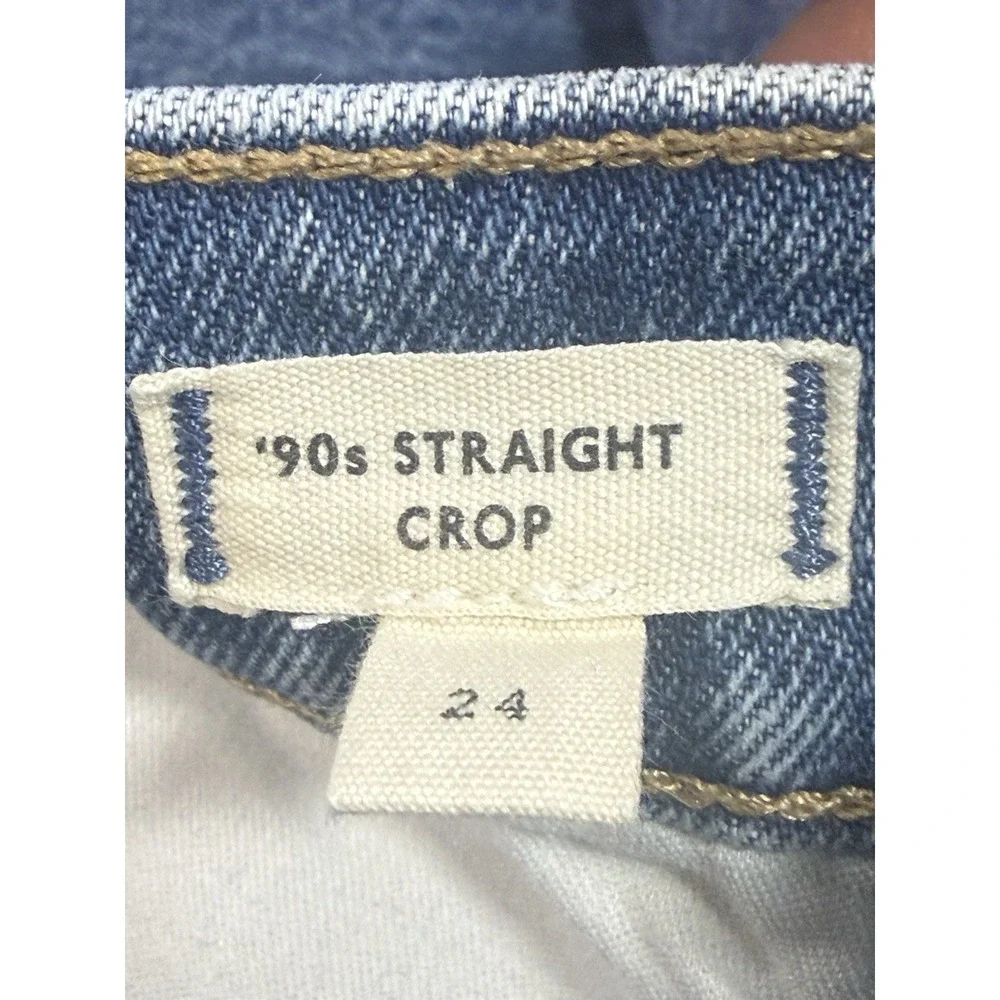 Madewell '90s Straight Crop‎ Jeans Size 24